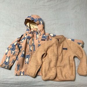 Patagonia All Seasons 3-in-1 Jacket Winter Coat with Fleece / Raincoat Option